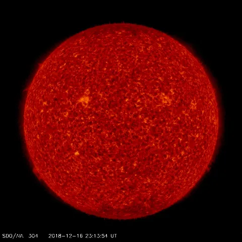 Image of Sun's transition region