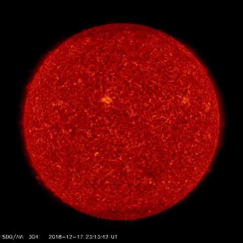 Image of Sun's transition region