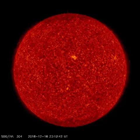 Image of Sun's transition region