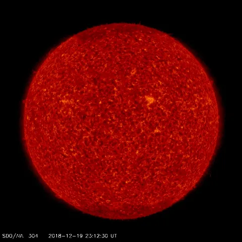 Image of Sun's transition region