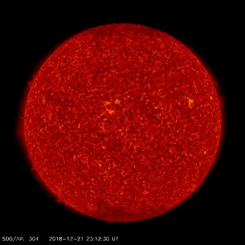 Image of Sun's transition region