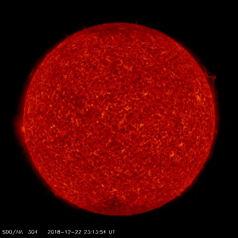 Image of Sun's transition region