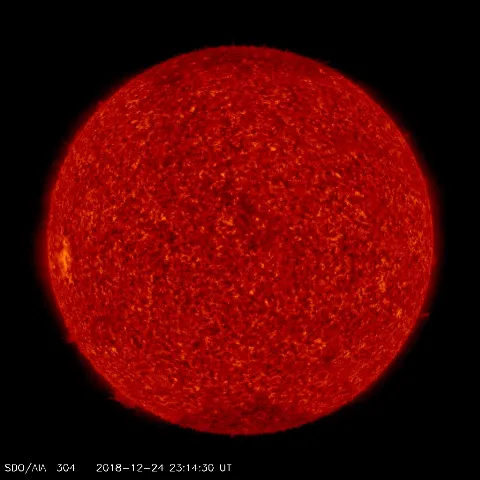 Image of Sun's transition region