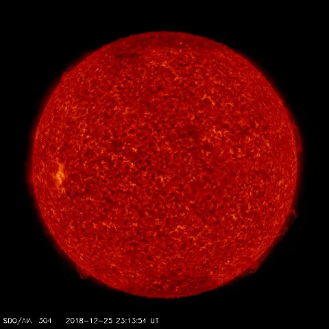 Image of Sun's transition region