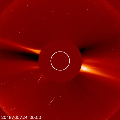 Image of solar wind