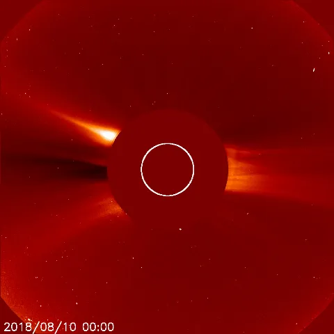 Image of solar wind