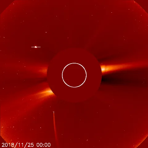 Image of solar wind