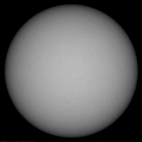 Image of Sun's photosphere