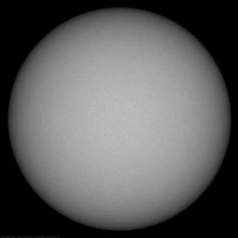 Image of Sun's photosphere