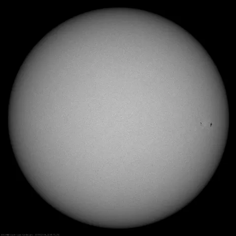 Image of Sun's photosphere