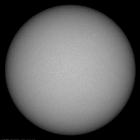 Image of Sun's photosphere