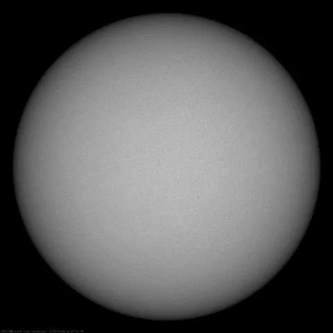 Image of Sun's photosphere