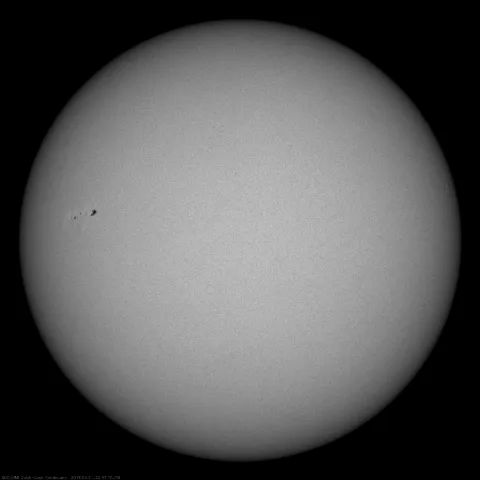 Image of Sun's photosphere