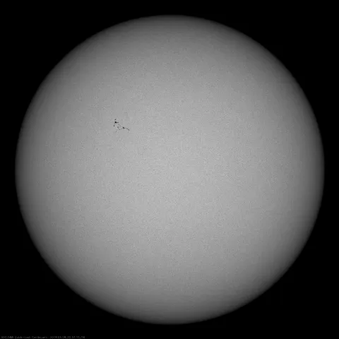 Image of Sun's photosphere