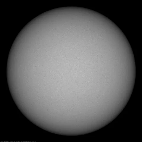 Image of Sun's photosphere