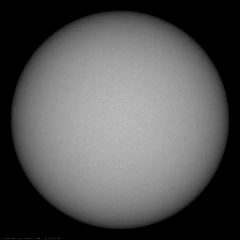 Image of Sun's photosphere