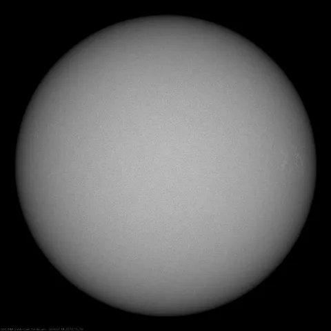 Image of Sun's photosphere