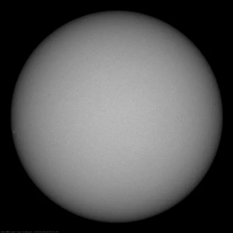 Image of Sun's photosphere