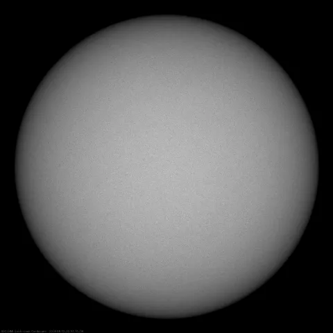 Image of Sun's photosphere