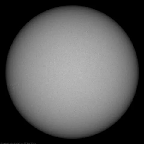 Image of Sun's photosphere