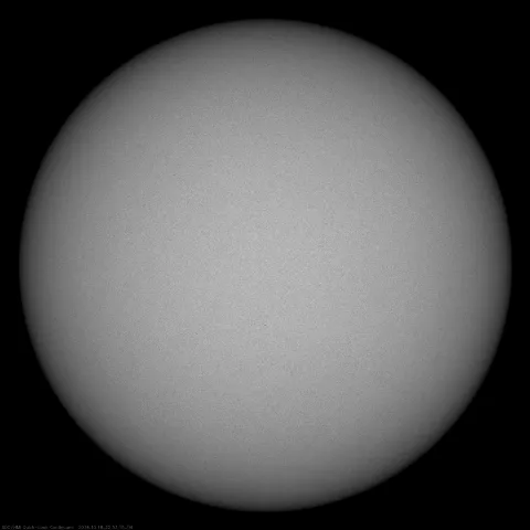 Image of Sun's photosphere