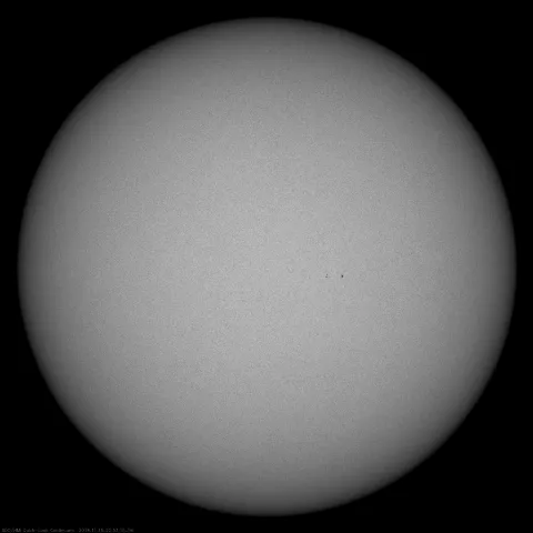 Image of Sun's photosphere