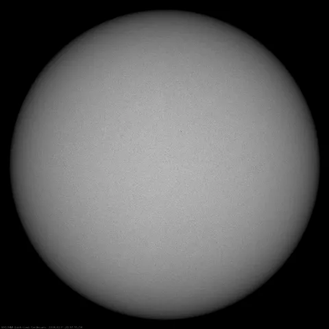 Image of Sun's photosphere