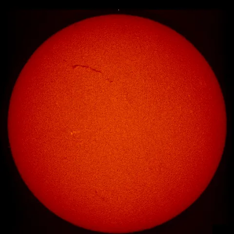 Image of Sun's chromosphere