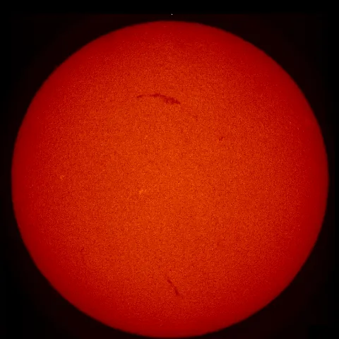 Image of Sun's chromosphere