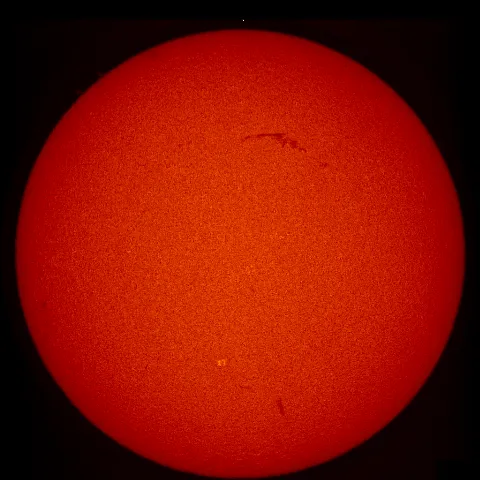 Image of Sun's chromosphere