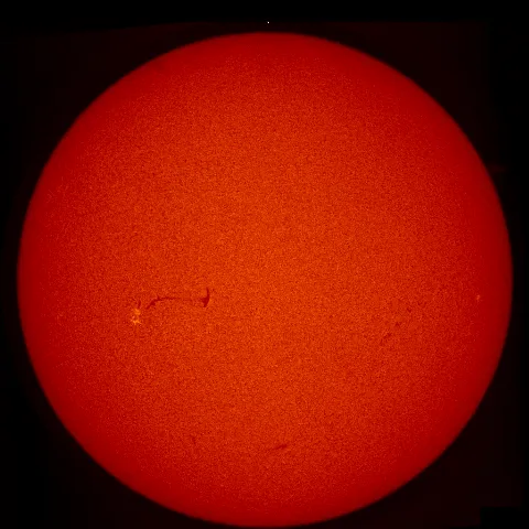 Image of Sun's chromosphere