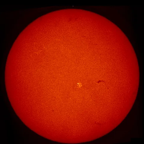 Image of Sun's chromosphere