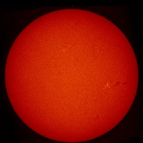 Image of Sun's chromosphere