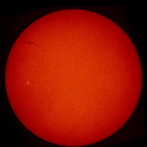 Image of Sun's chromosphere