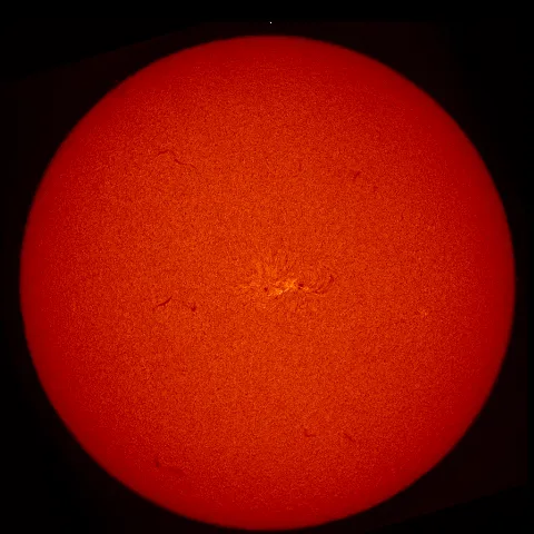 Image of Sun's chromosphere