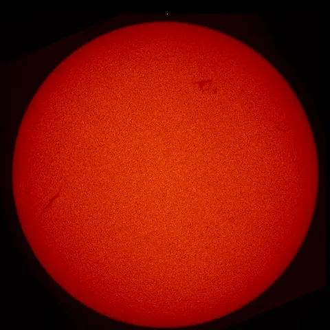 Image of Sun's chromosphere