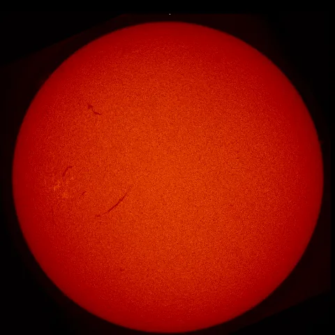 Image of Sun's chromosphere