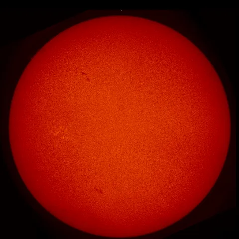 Image of Sun's chromosphere