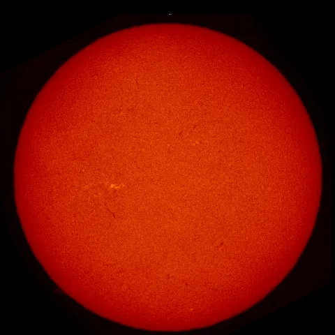 Image of Sun's chromosphere