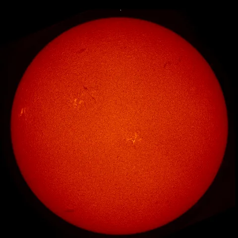 Image of Sun's chromosphere