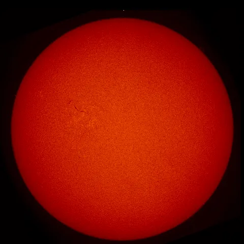 Image of Sun's chromosphere