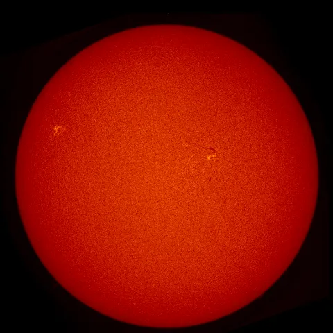 Image of Sun's chromosphere