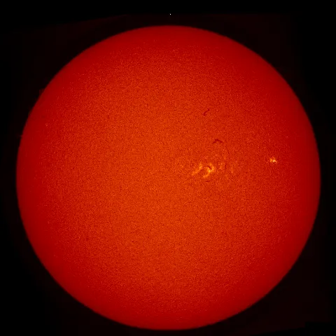 Image of Sun's chromosphere