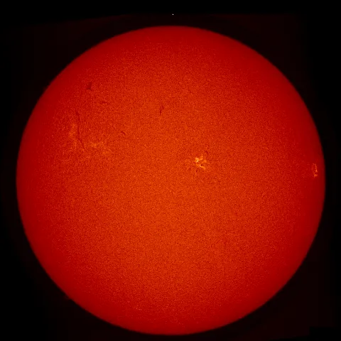 Image of Sun's chromosphere