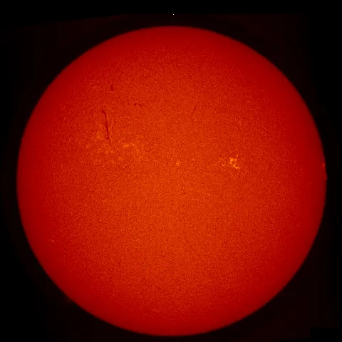 Image of Sun's chromosphere