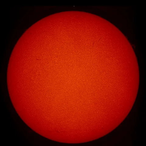 Image of Sun's chromosphere