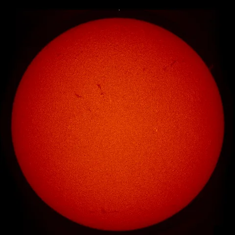 Image of Sun's chromosphere