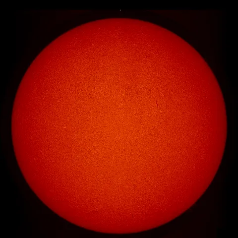 Image of Sun's chromosphere