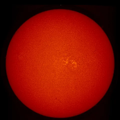 Image of Sun's chromosphere