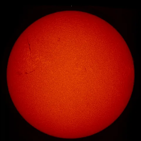 Image of Sun's chromosphere